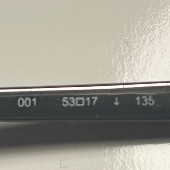 Nike 6037  Black Titanium Eyeglass Frames 53-17-135 Semi-Rimless, Oakley Case - Picture 4 of 8